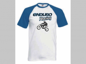 Enduro Racing dvojfarebné pánske tričko 100%bavlna značka Fruit of The Loom (viacero farebných prevedení)